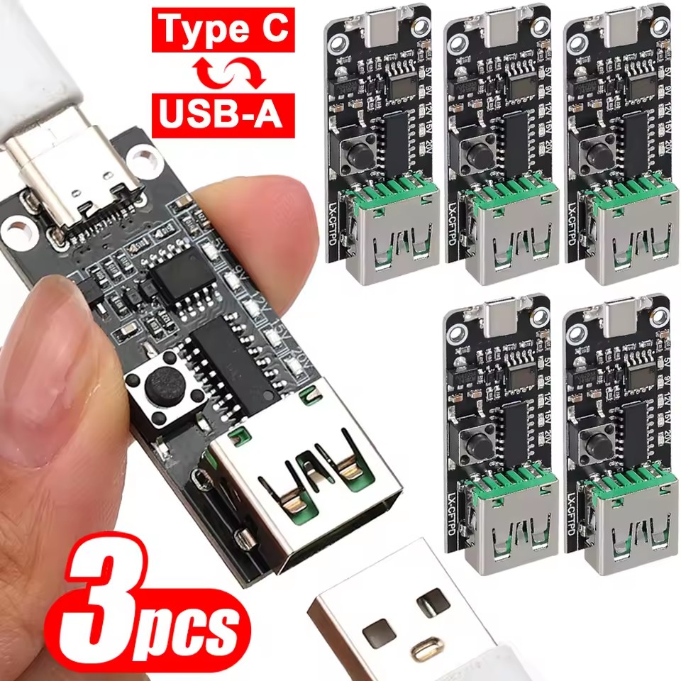 Usb C Hub - 1-3PCS Scheda Trigger USB-C 5A PD,