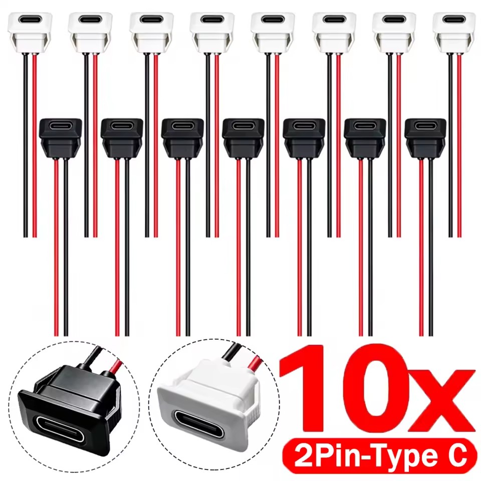 Usb C Hub - Connettore femmina di tipo C, presa