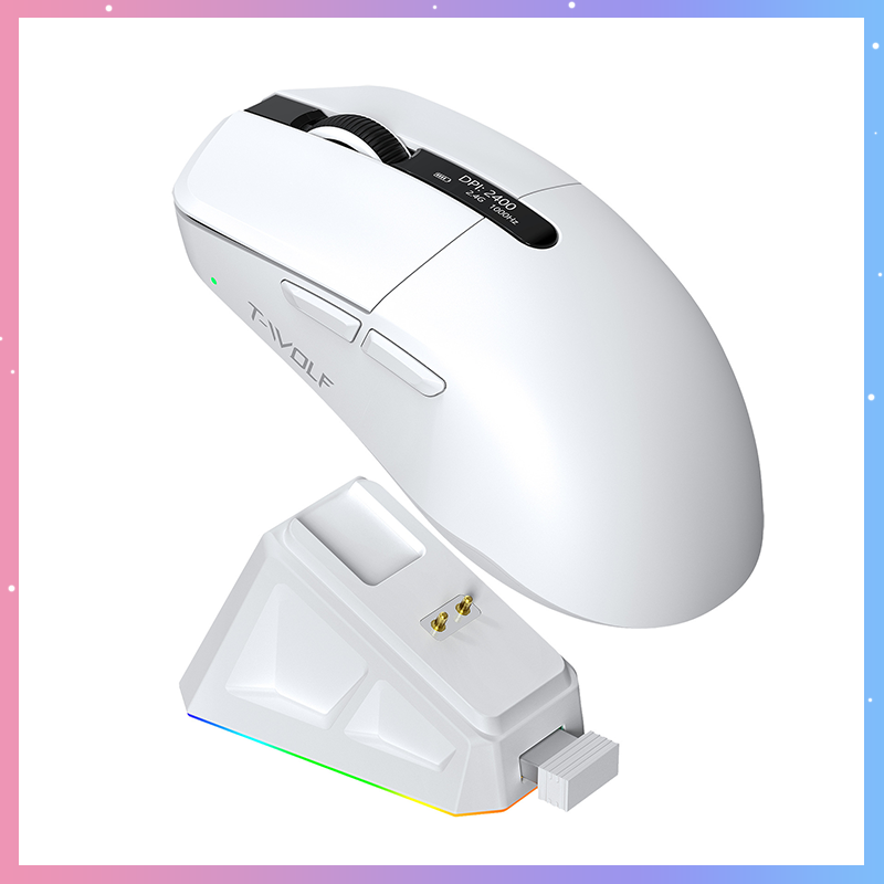 Mouse da gioco wireless T-Wolf - Laptop Mouse recensione e prezzo