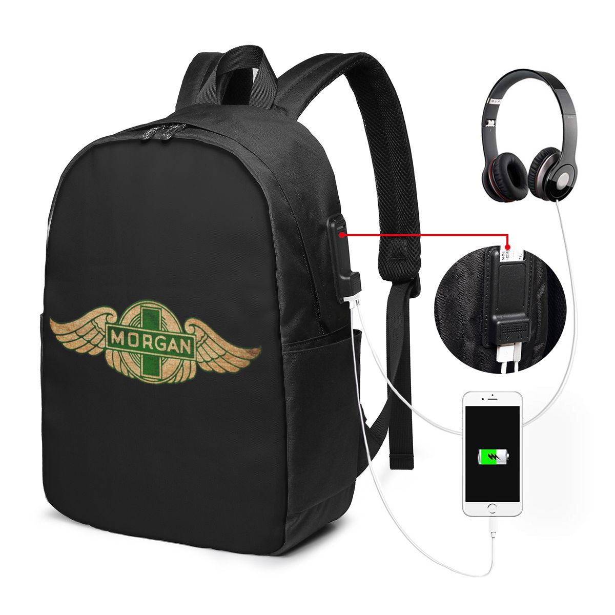 Zaino Morgan Motor Car Company - Laptop Bag recensione e prezzo