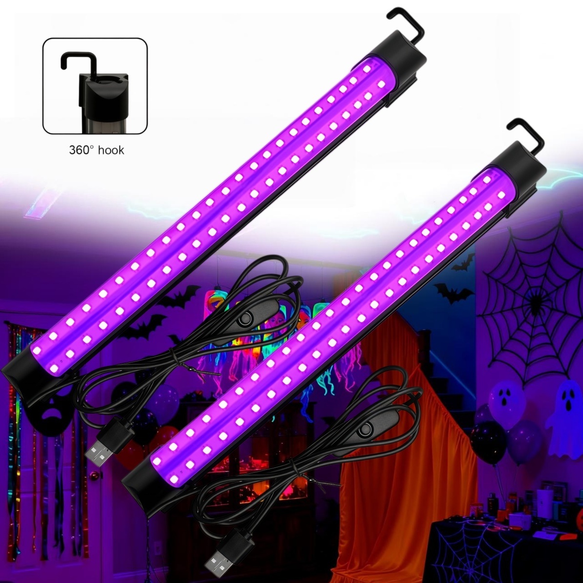 Tubo a luce nera 5W/10W con sp - Usb Hub recensione e prezzo
