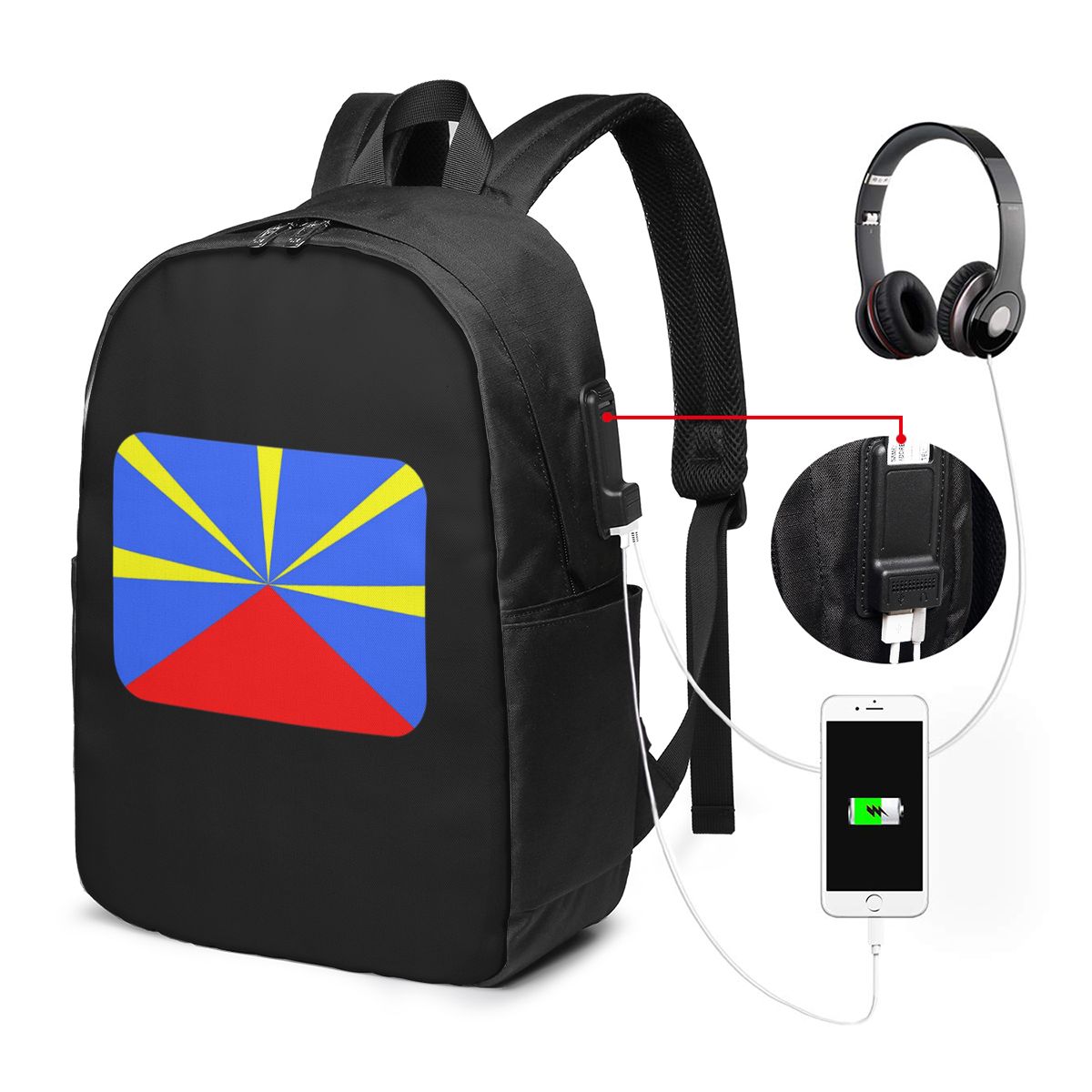 974 Zaino con bandiera dell'Is - Laptop Bag recensione e prezzo