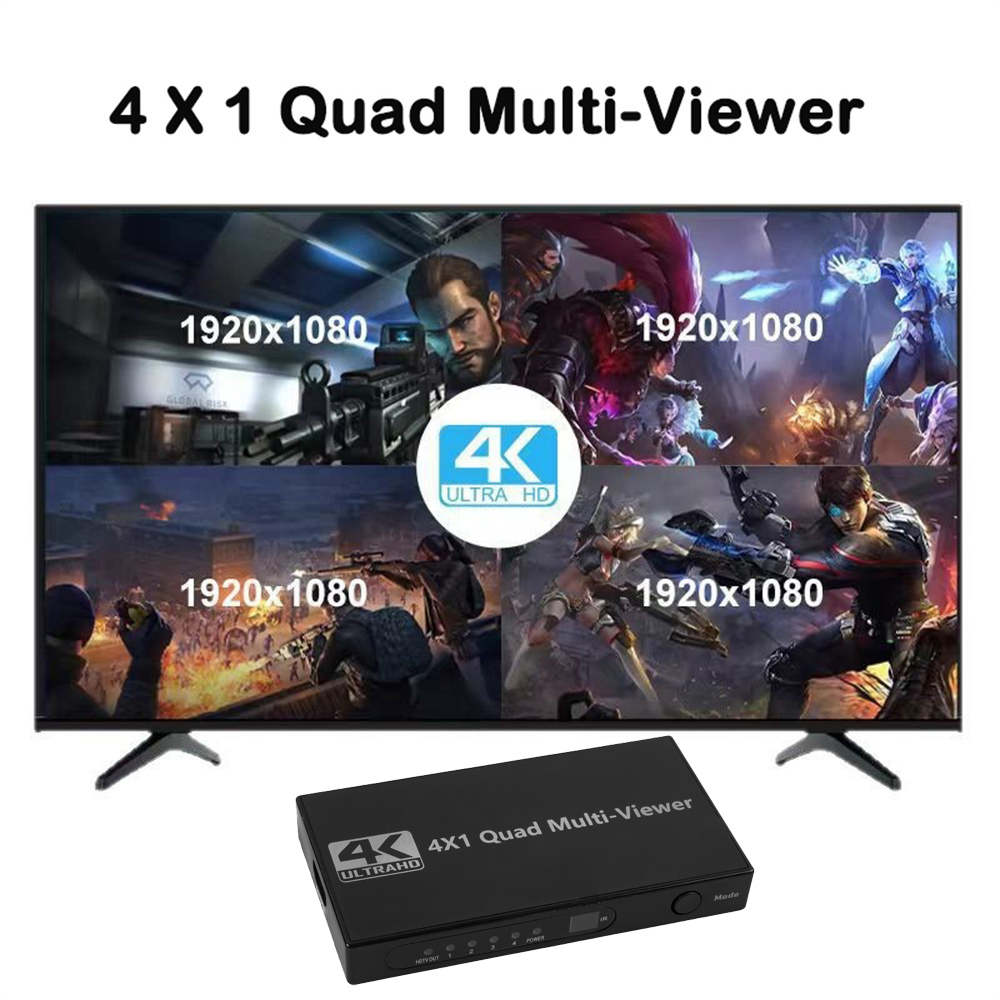 Multiviewer quad screen HDMI 4 - Hdmi Cable recensione e prezzo